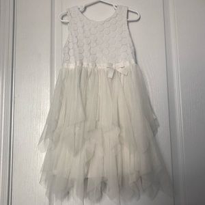 Cat&Jack White Tiered Dress